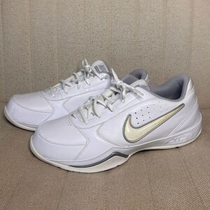 Nike Air Court 1 Leader Low 'White Silver' Casual Sneaker Size Men's 11
